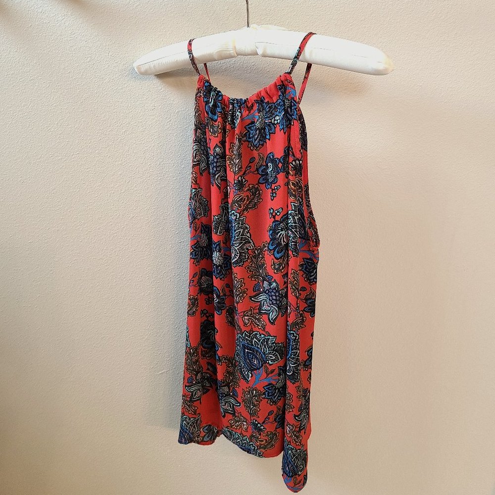 Collective Concepts floral halter top (NWT)